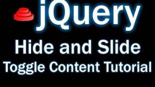 jQuery Tutorial  Animated Hide and Slide Toggle Content Into View [upl. by Aneeras]