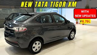 New Tata Tigor XM 2024 ₹ 679 lakh 🔥 Price • Features • Interior amp Exterior  nitin ghule [upl. by Ransom]