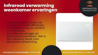 Infrarood Verwarming Woonkamer Ervaringen  Infrarood Verwarming Soest [upl. by Enileve]