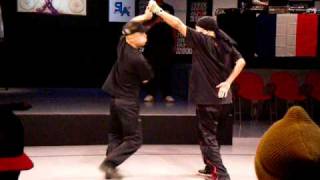 SHUHO amp HyROSSI  JUSTE DEBOUT JAPON 2010 予選 [upl. by Haissem961]