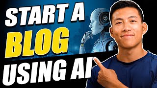 How To Start a Blog Using AI Build a Website In Minutes [upl. by Lyrak]