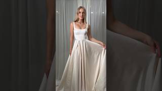 Blushing beauty in the Nikita gown weddingdress blushgown [upl. by Alis174]