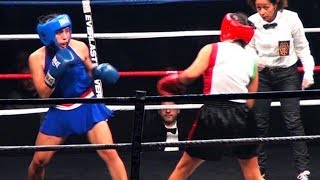 Tamara Maturana Rancagua vs Magdalena Reyes Club México  Boxeo Chile 2019 Gran Arena Monticello [upl. by Ahtiekal892]