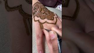 Stylish mehandi design by beginners step by step youtubeshorts shorts mehndi hennaviralshorts [upl. by Kleiman]