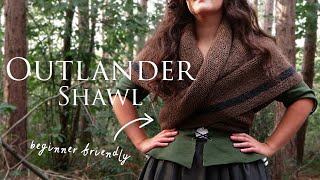 Making an Outlander Shawl as a Beginner  a crash course emphasis on the crash [upl. by Ogawa741]