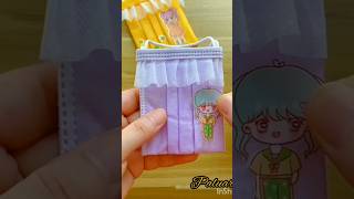 Beautiful mask pocket 💮🌸💮🌸✨⭐viralvideo craft diy [upl. by Ozzy]