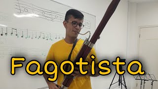 INSTRUMENTO MUSICAL FAGOTE  Estudei fagote por um dia vou largar o trombone [upl. by Doria]