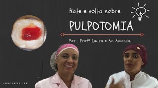 PULPOTOMIA  CASTELO DOS DENTES [upl. by Aloeda742]