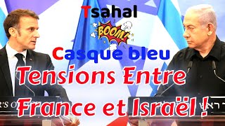 Tensions croissantes  Les frappes de Tsahal contre les Casques bleus inquiètent la France [upl. by Asaret]