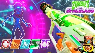 ZOMBIES IN SPACELAND FLAWLESS FULL EASTER EGG amp BOSS FIGHT COMPLETE INFINITE WARFARE ZOMBIES [upl. by Casper]