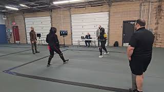 Scioto Open 2024  Thomas Kesler vs Branden Zipplinger Div A Longsword Elims [upl. by Premer]