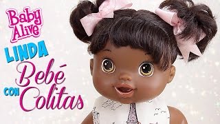 Muñeca Baby Alive Lindas Colitas • Cómo hacer un pasaporte de juguete • Colegio de Juguetes [upl. by Benedick792]