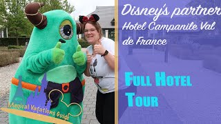 Full tour of partner hotel Campanile Val de France  Disneyland Paris  Magical vacation guide [upl. by Mcintosh]