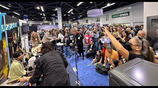 Led Zeppelin  The Wanton Song Live Cover at NAMM Show 2024 [upl. by Madlen231]