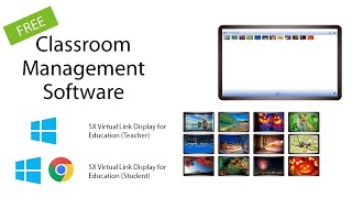 SX Virtual Link Display for Education classroom management software Introduction [upl. by Eidarb]