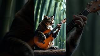 Best guitars🎸  Trending 🔥🔥sound🔥🔥 guitar catlover cat shorts trendingshorts gitar music [upl. by Stauffer615]