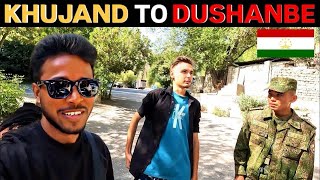 KHUJAND TO DUSHANBE BY ROAD  TAJIKISTAN 🇹🇯  RUSSIA FRIEND  tajikstan [upl. by Gonyea]