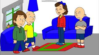 Caillou Gets a Old David VoiceUngrounded And Classic Caillou Gets Grounded [upl. by Muhcan]