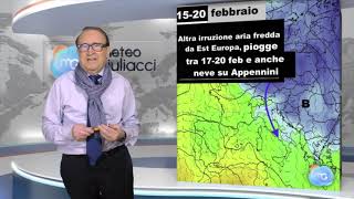 Meteo fino al 20 febbraio e oltre Linverno fa capolino [upl. by Tanitansy]