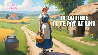 quot🎶 Les Rêves de Perrette 🐄 – La Laitière et le Pot au Lait en chanson 🥛✨quot Fable Jean de la Fontaine [upl. by Ardnatal761]