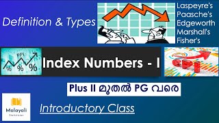 Index numbers Part  1  Introductory class [upl. by Colburn755]