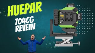 Great cost accurate Laser Levels  Huepar 704CG Laser Level Unboxing amp Reveiw [upl. by Yeleek]