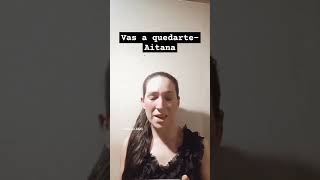 VAS A QUEDARTEAITANA COVER PRACTIC AMINTA LLAMAS [upl. by Iot]