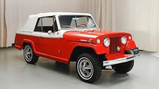 Rare Restoration 😯1968 Jeepster Convertible 🔥 Classic Jeep Restored [upl. by Cogswell]