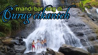 keseruan mandi di Curug cikanteh geopark Ciletuh sukabumi [upl. by Mauro]