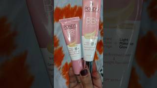 Ponds bb cream comparison shade natural vs shade ivory comparison bbcream Ponda best swatch [upl. by Wun23]