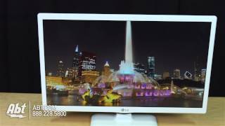 LG 24 White LED 720P HDTV 24LF4520UW  Overview [upl. by Emersen323]