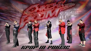 KPOP IN PUBLIC RUSSIA  ONE TAKE Stray Kids 스트레이 키즈 — Chk Chk Boom Dance Cover by ASTERON [upl. by Ayhtnic302]