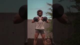 Double Kettlebell Clean and Squat Form  Kettlebell Combo [upl. by Bergstrom]