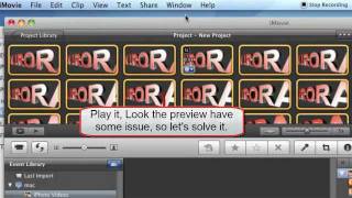 How to Import Image Sequence or Video into iMovie [upl. by Eened]