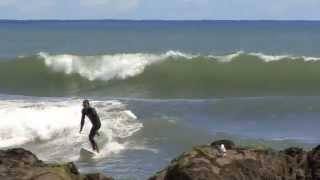 Surfing Whakatane Heads [upl. by Hada]