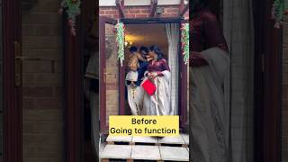 Before amp After Going To Function 🤣 uk mallu couple comedy funny shorts relatable enjoy fun [upl. by Lin]