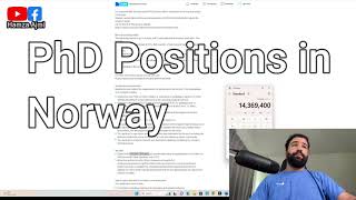 Highly paid PhD positions in Norway [upl. by Ahsas256]