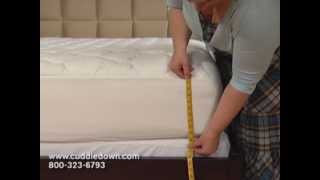 How To Measure Your Bed For A Fitted Sheet [upl. by Ekul964]