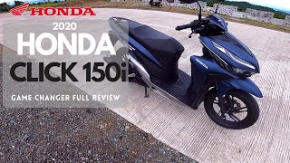 2020 HONDA CLICK 150i  FULL REVIEW  ROAD TEST  WALK AROUND [upl. by Ardnot999]