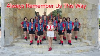 Always Remember Us This Way Tiktok Viral HitsZumba DanceLady Gaga演唱 [upl. by Higbee106]