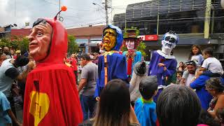 Mascarada Los Chapetones y Cimarrona Los Colegas Domingo 13102019 [upl. by Gates419]