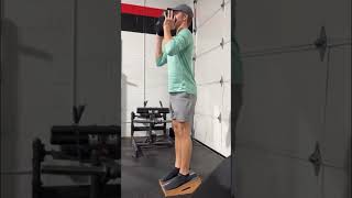 Deep Squat Exercise  Slant Board [upl. by Zabrine]