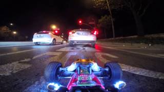 Driving my RC car at night in ISTANBUL traffic [upl. by Ztnarf]