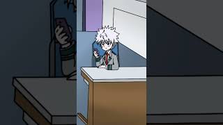 quotIm mute dumbassquot WIP hunterxhunterart animation killuazoldyck myheroacademia [upl. by Esyli]