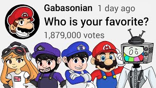 Funny SMG4 Poll MEGA Compilation  Gabasonian [upl. by Burbank]