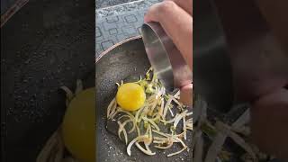 Egg omelet viral recipe Hint of garlic ingredients in description viralrecipe eggrecipes omlet [upl. by Arliene]