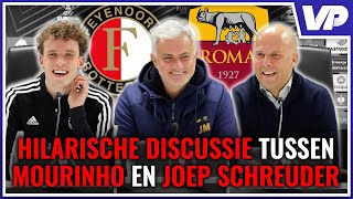 MOURINHO VS JOEP SCHREUDER Jullie hebben tien maanden lang GEHUILD 💥 [upl. by Tyoh]