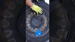 Quick amp Easy Rusty Black Rim Painting [upl. by Haseefan]