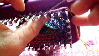 Loom Knitters Sockumentaries short rowing heels and toes [upl. by Hnahc]