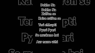 Jo tum mere ho lyrics [upl. by Klarrisa970]